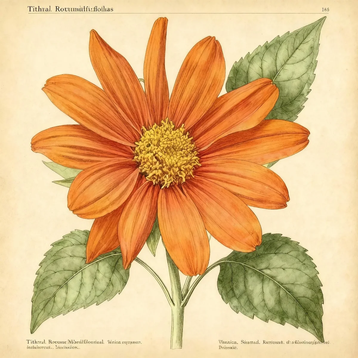Mexican sunflower