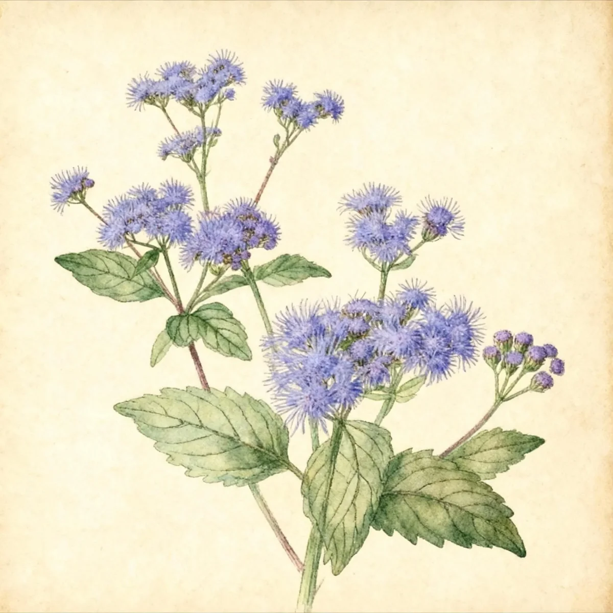 Blue mistflower (Conoclinium coelestinum)