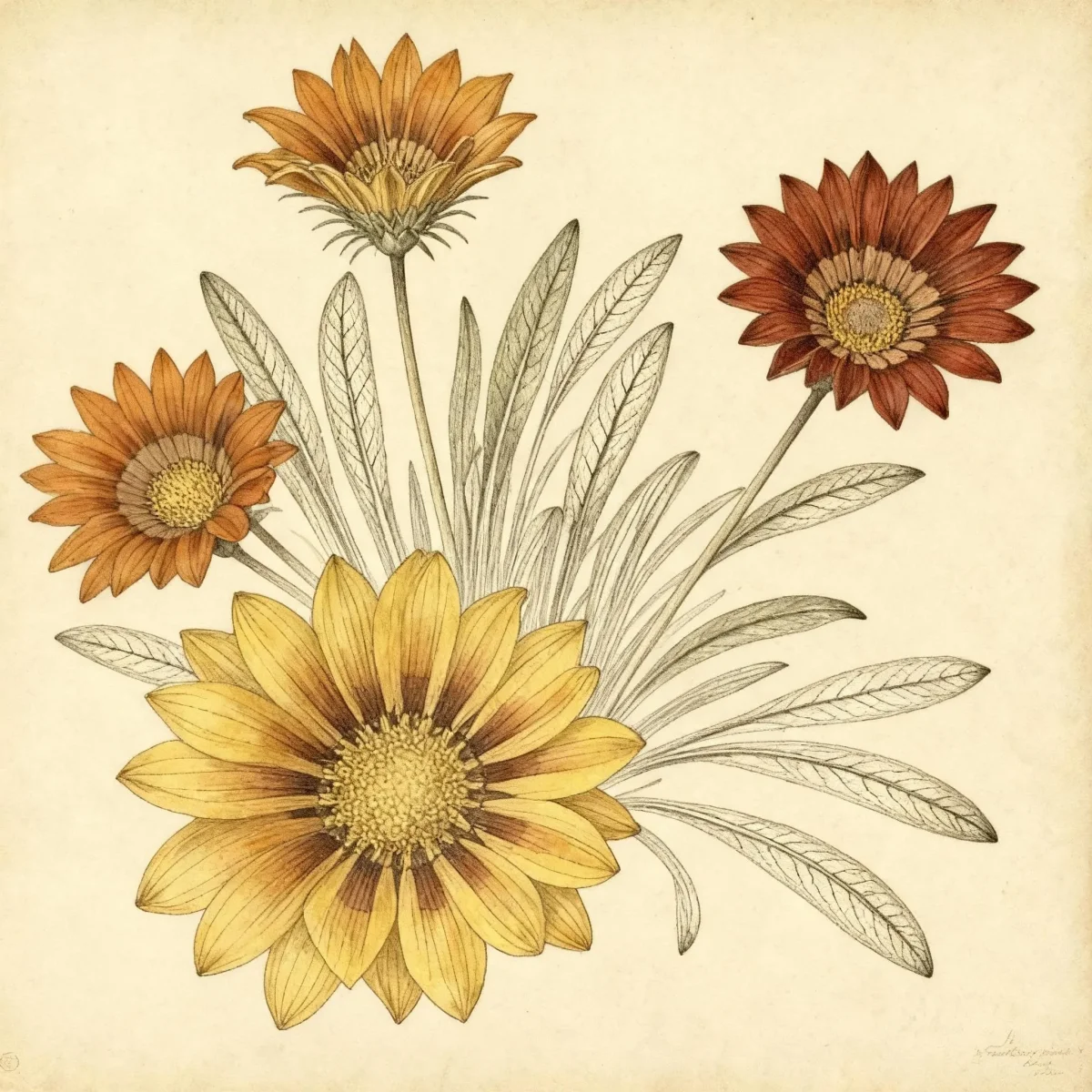 Treasure flower (Gazania rigens)