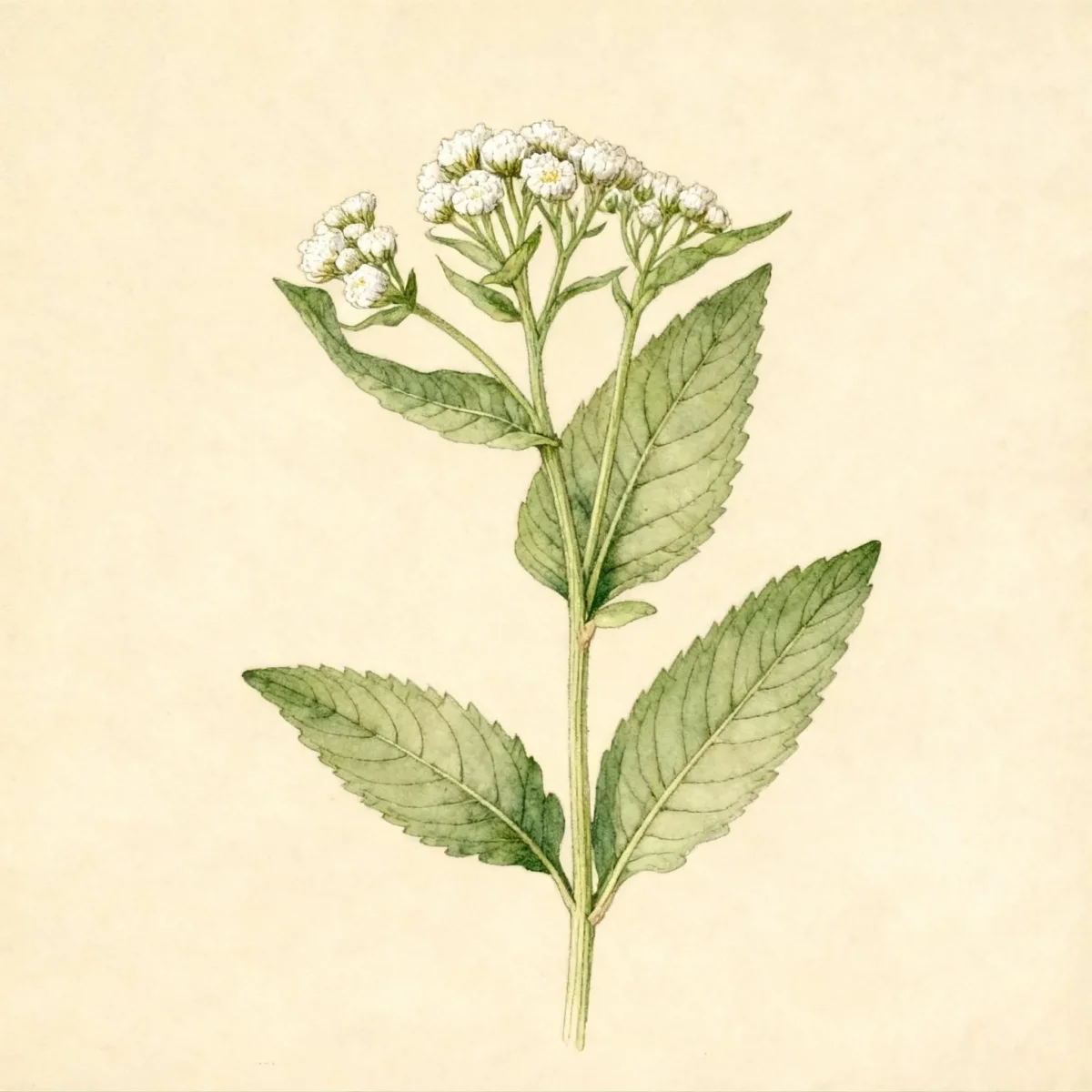American feverfew (Parthenium hispidum)