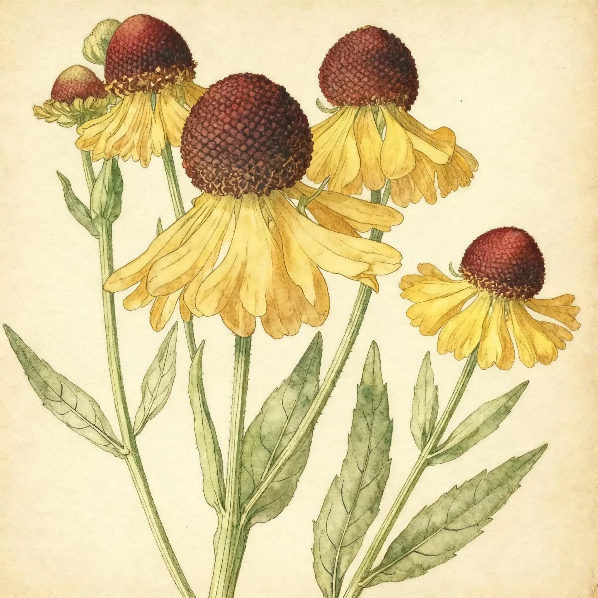 Purple-headed sneezeweed