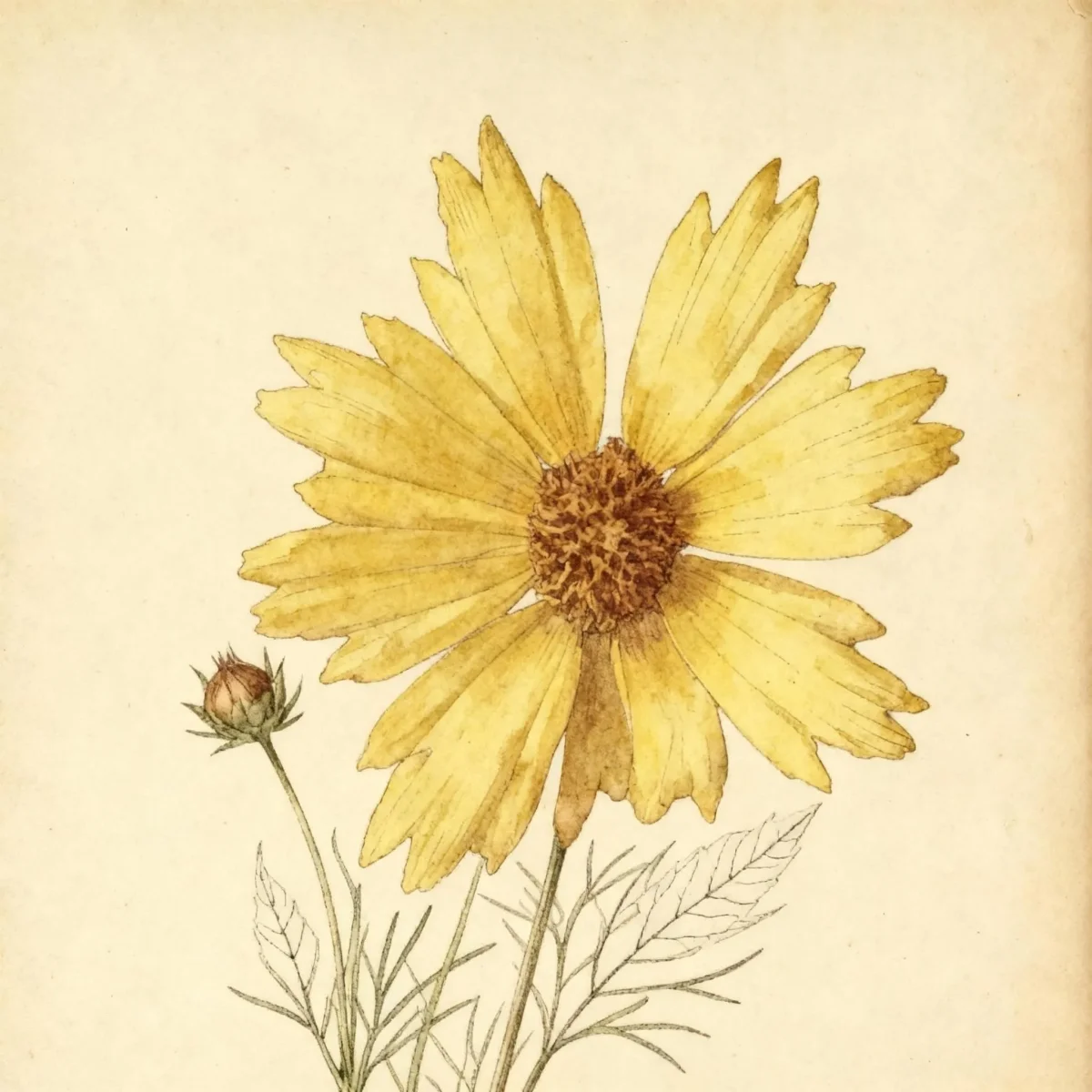 Large-flowered tickseed (Coreopsis grandiflora)
