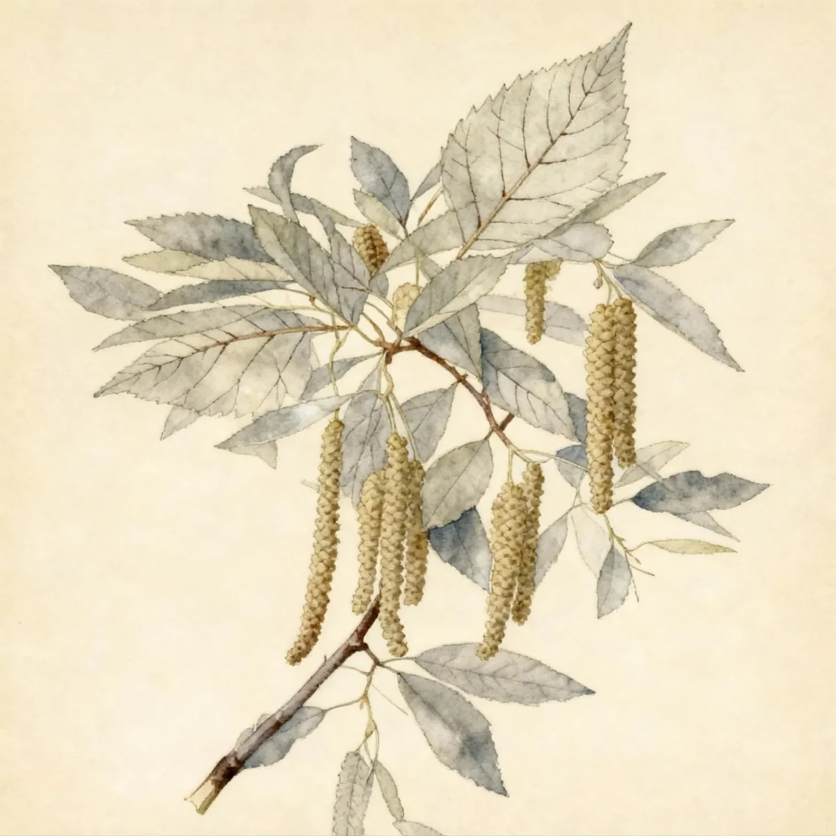 Grey alder (Alnus incana)