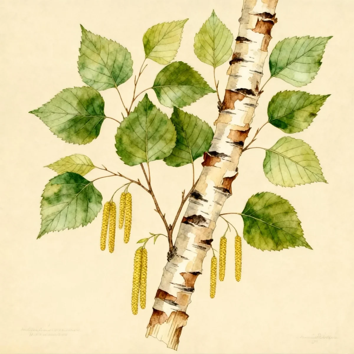River birch (Betula nigra)