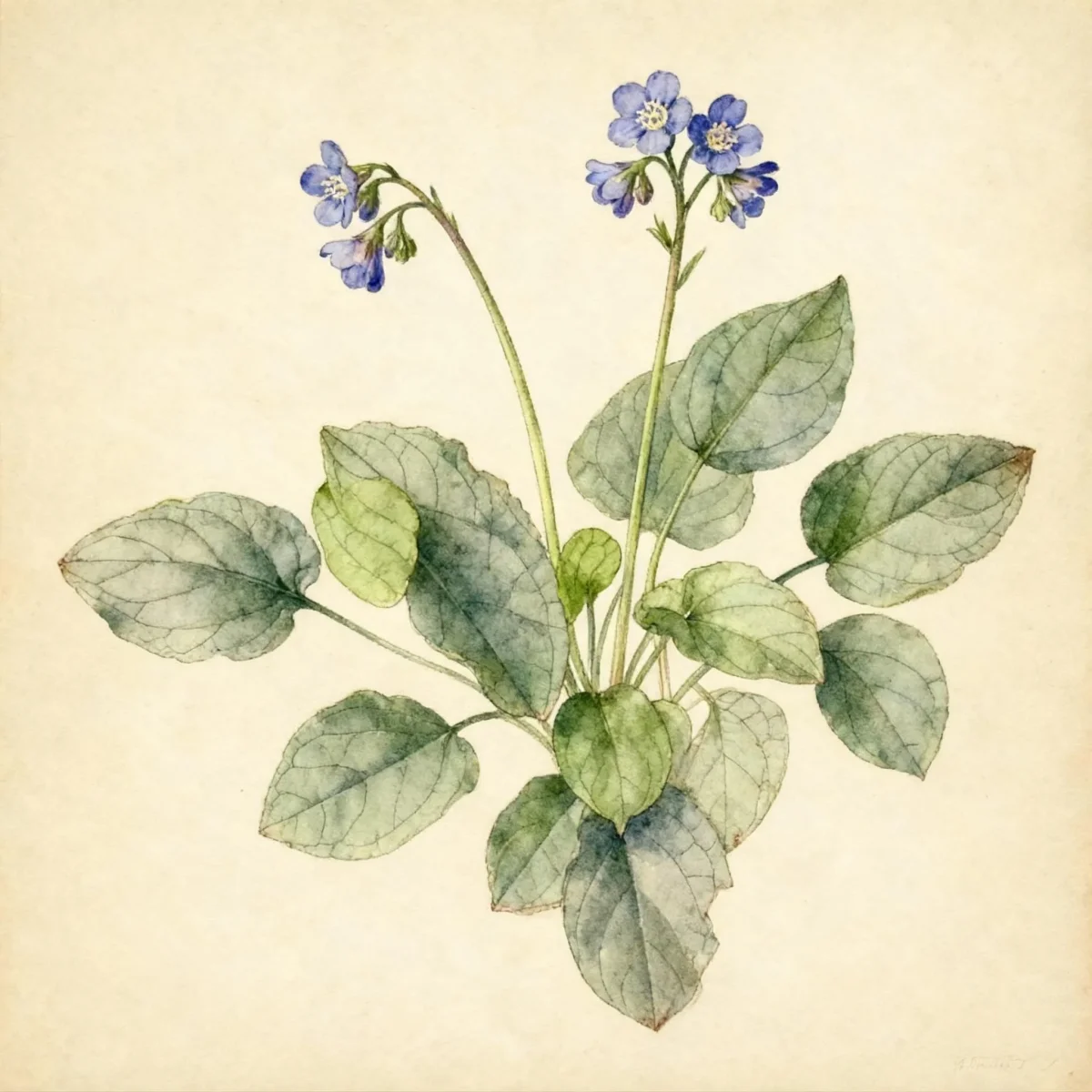 Navelwort (Omphalodes cappadocica)