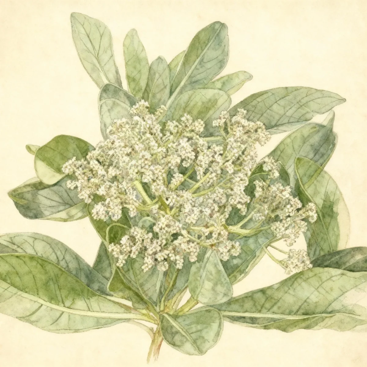 Tree heliotrope (Tournefortia argentea)