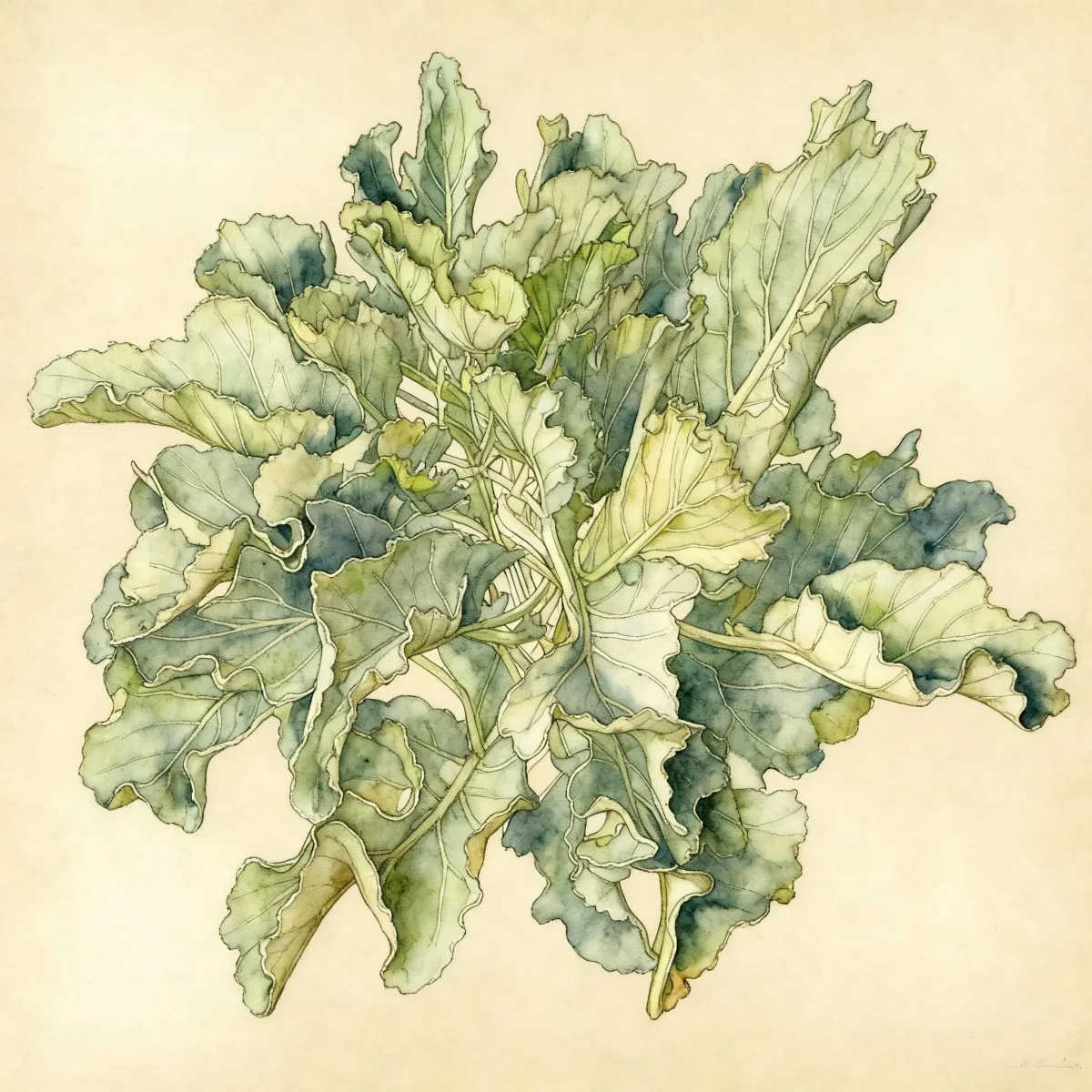 Sea kale (Crambe maritima)