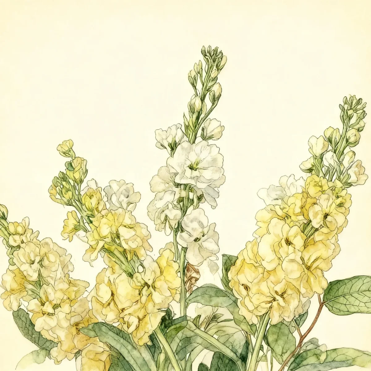 Brompton stock (Matthiola incana)