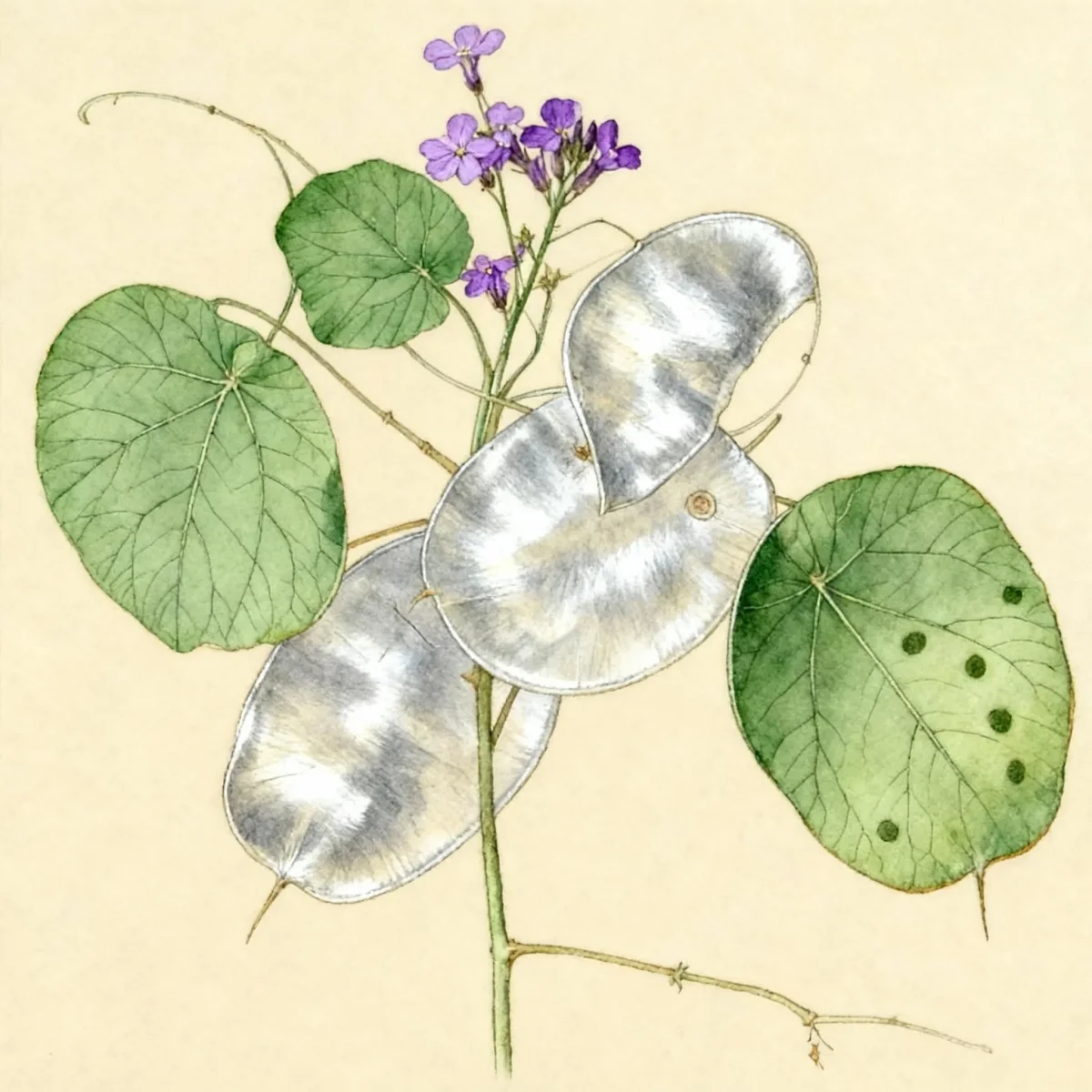 Annual honesty (Lunaria annua)