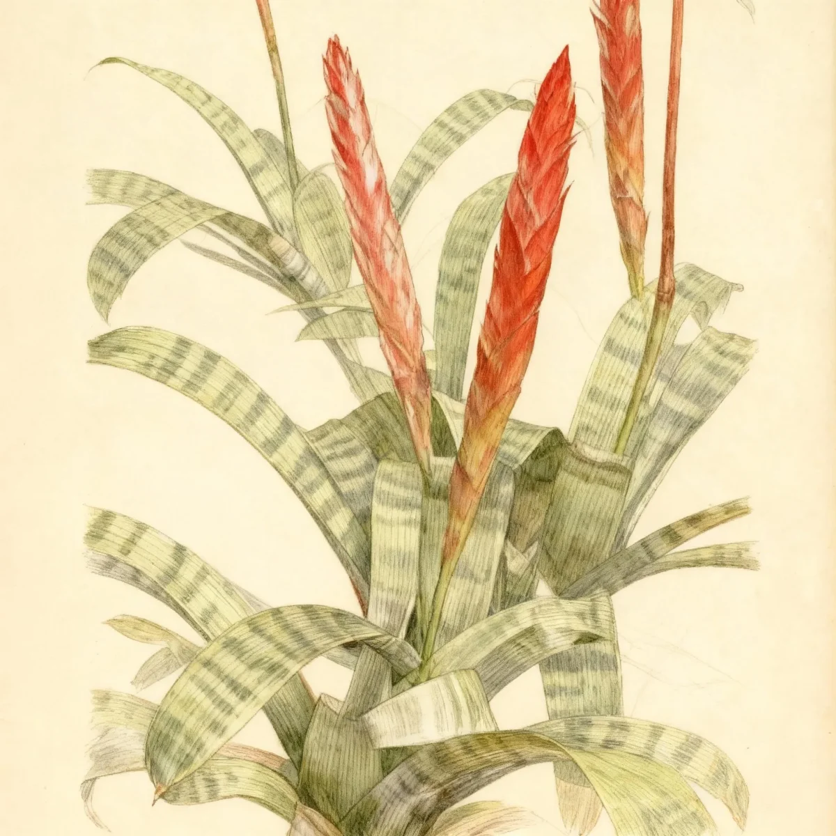 Vriesea (Vriesea splendens)