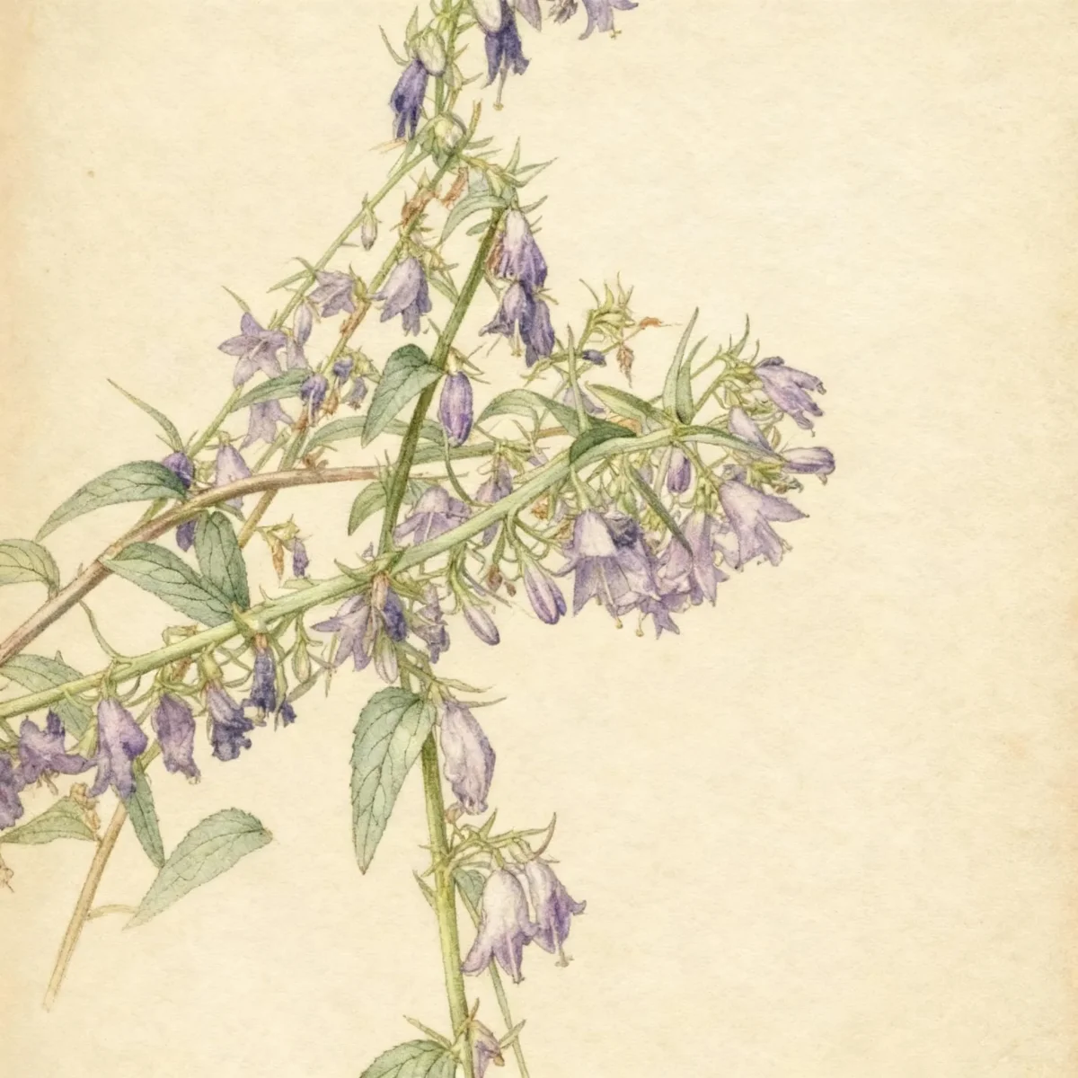 Bellflower (Campanula latifolia)