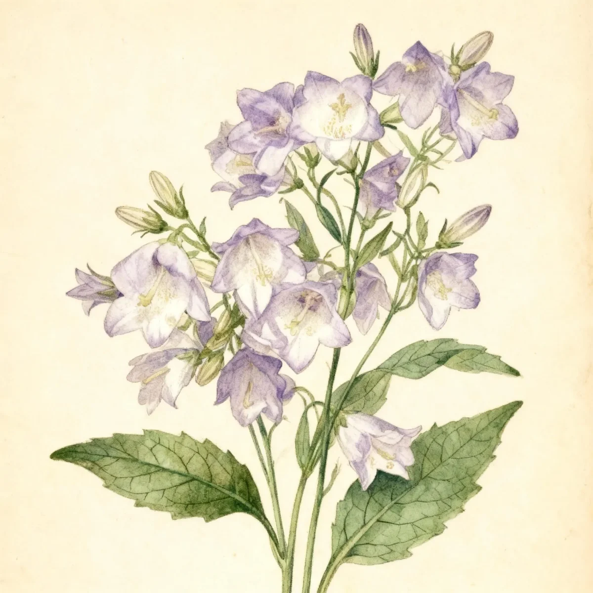 Bellflower (Campanula kemulariae)