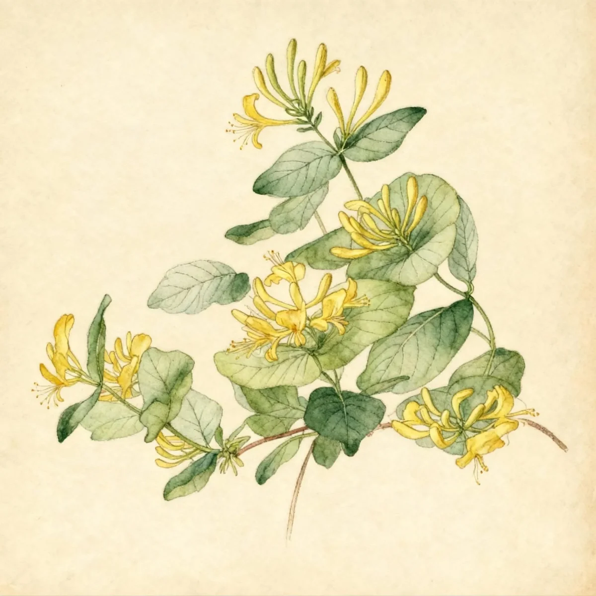 Honeysuckle (Lonicera flava)