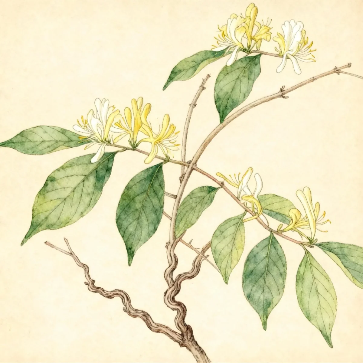 Amur honeysuckle (Lonicera maackii)