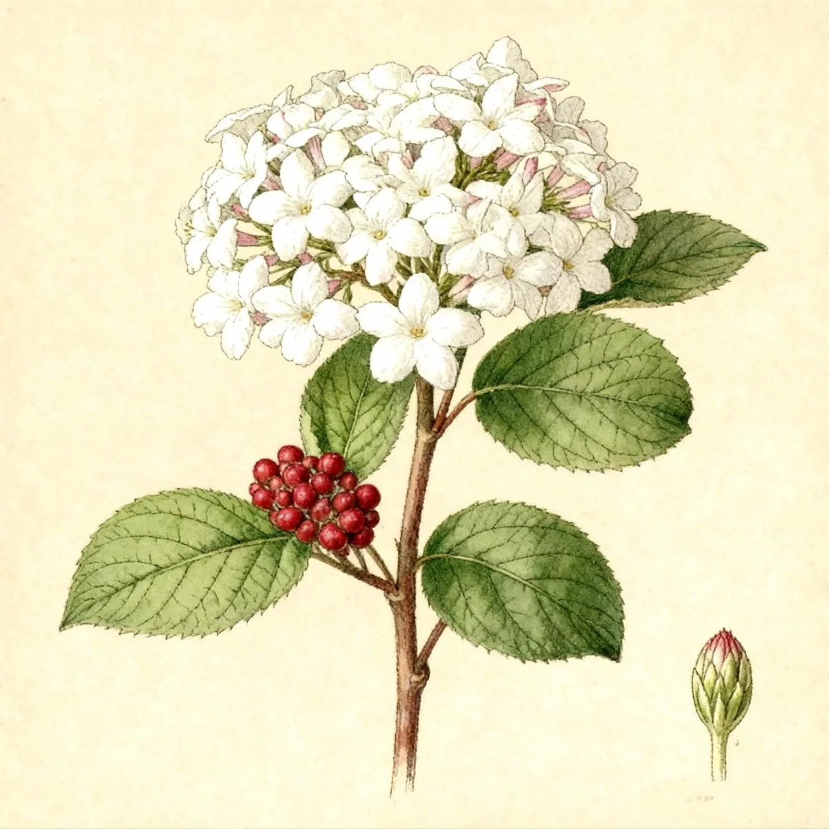 Koreanspice viburnum (Viburnum carlesii)