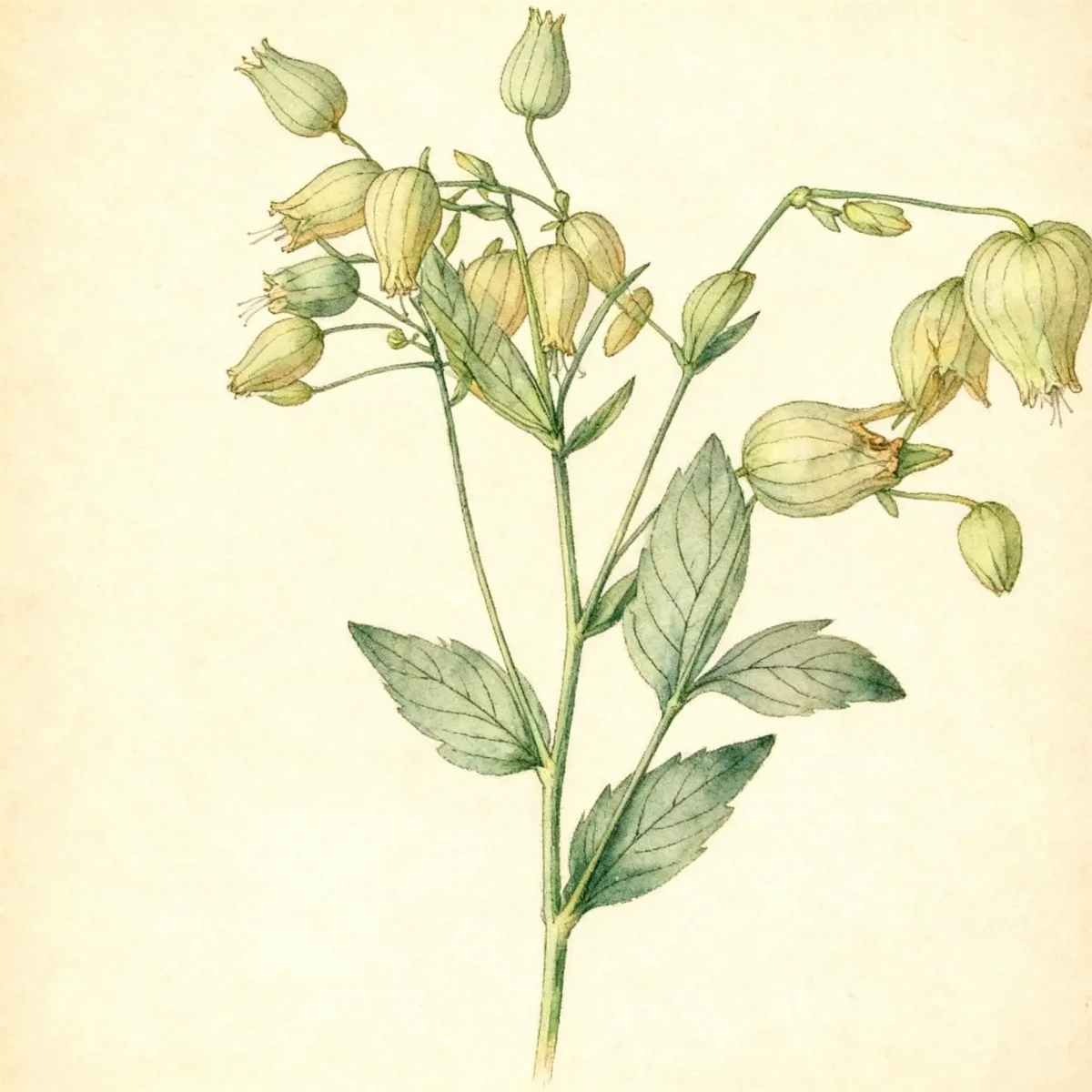 Bladder campion (Silene vulgaris)
