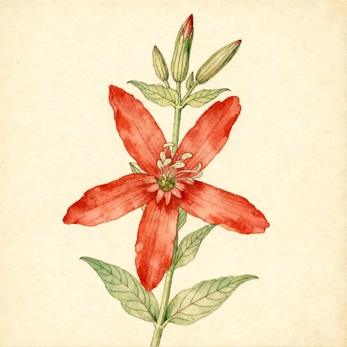 Royal catchfly (Silene regia)