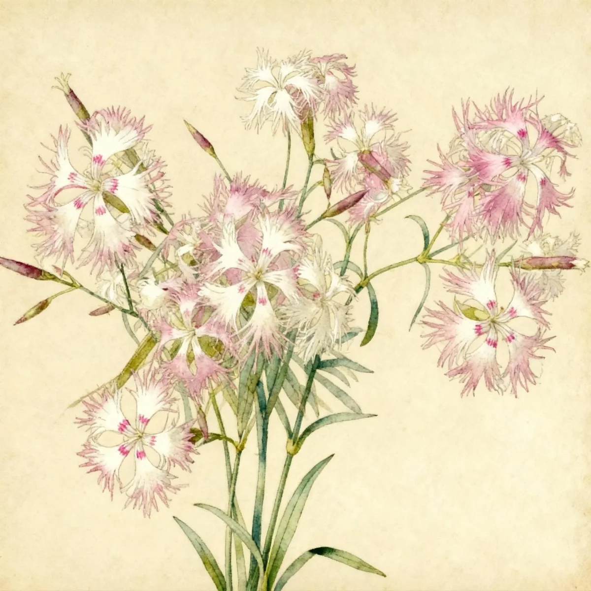 Carnation (Dianthus superbus)