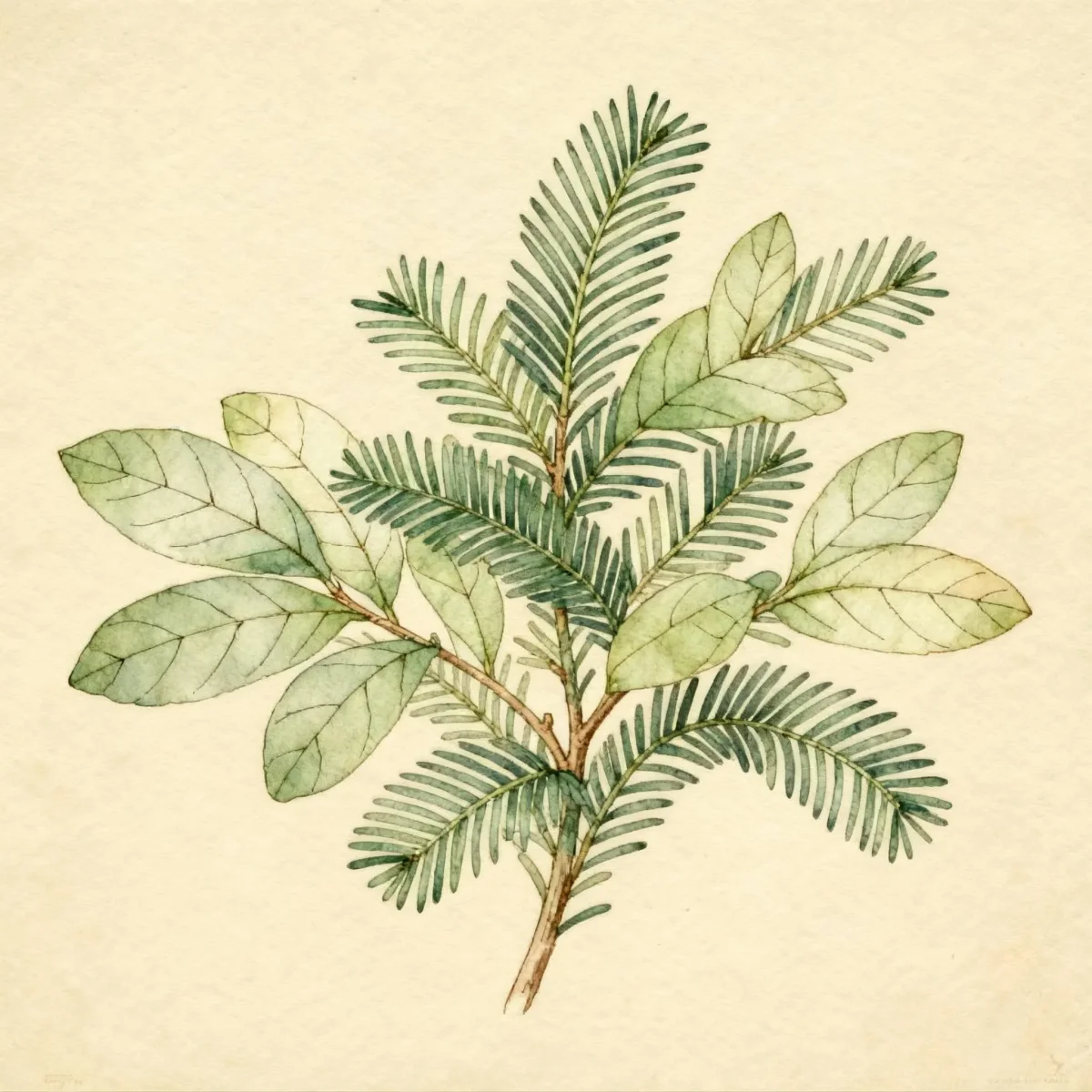 Japanese plum yew (Cephalotaxus harringtonia)