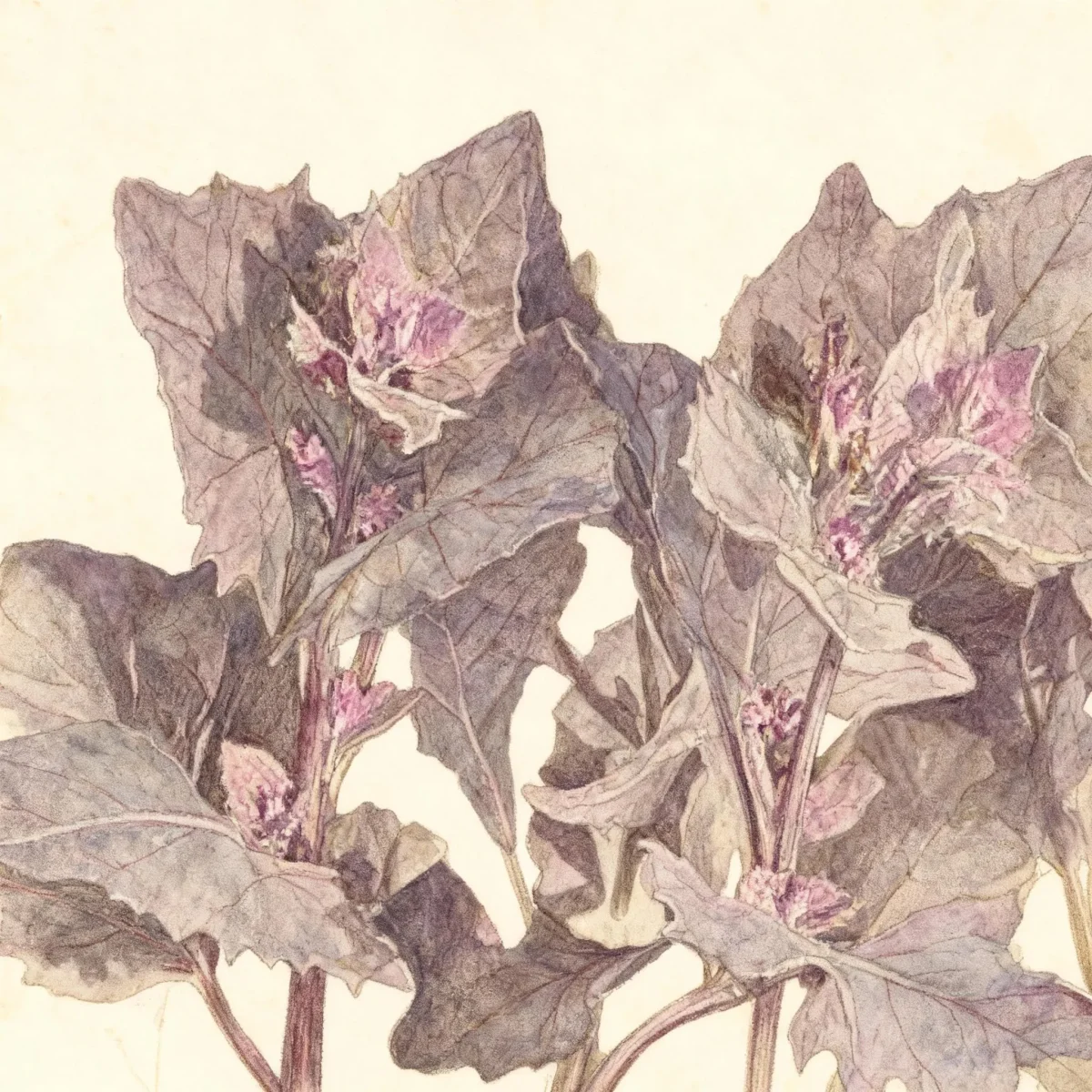 Mountain spinach (Atriplex hortensis)