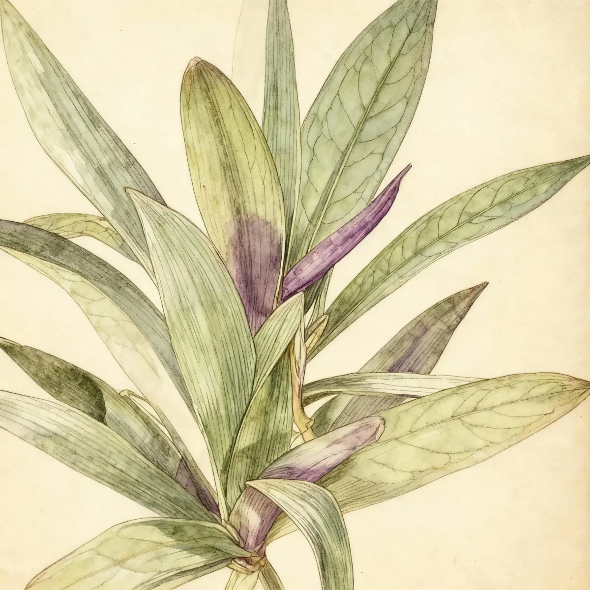 Boat lily (Tradescantia spathacea)