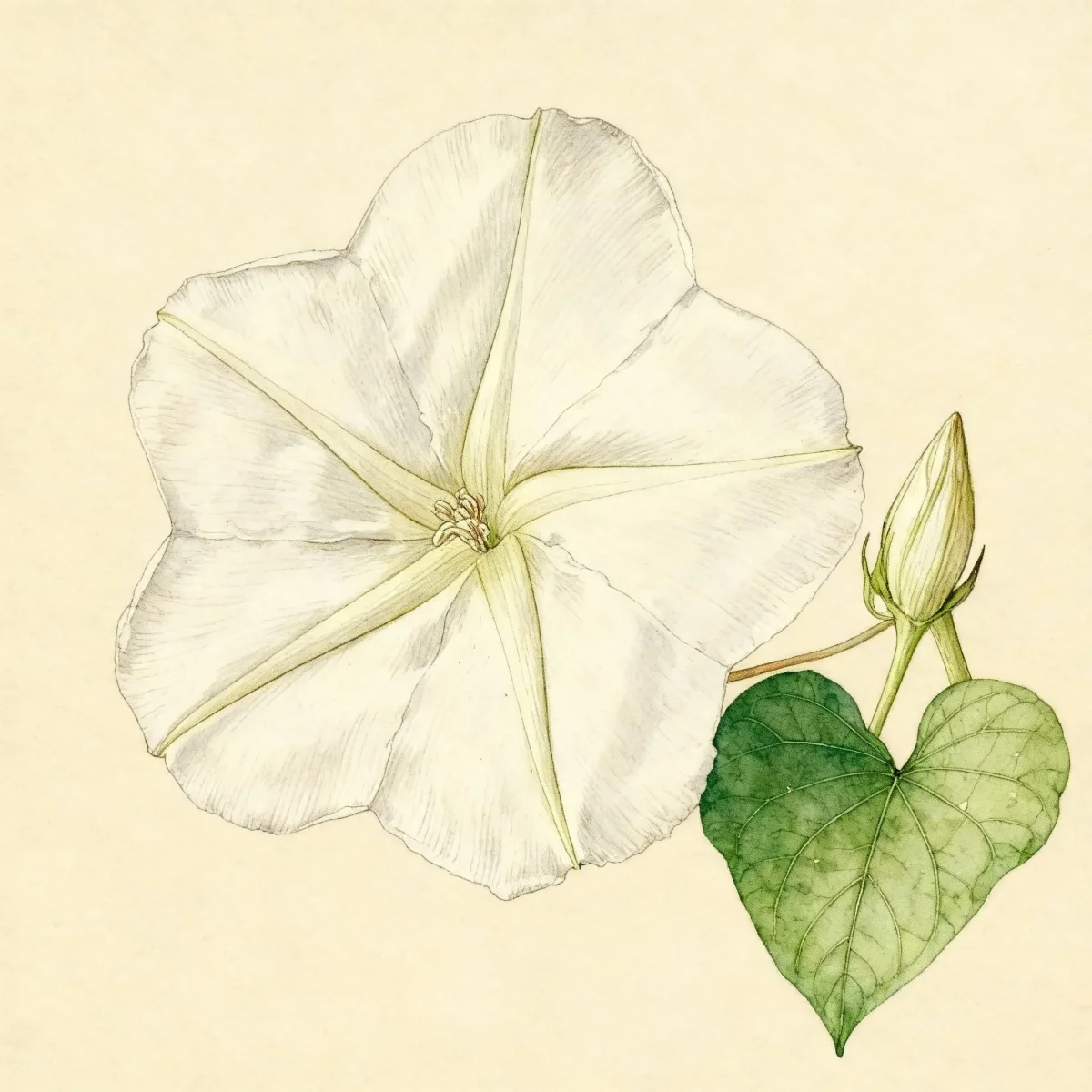 Moonflower (Ipomoea alba)