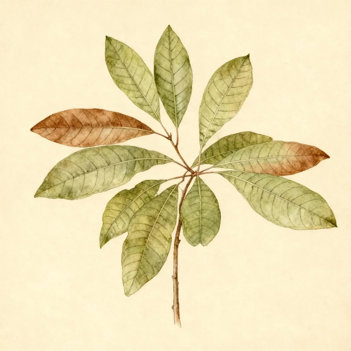 Tupelo gum (Nyssa aquatica)