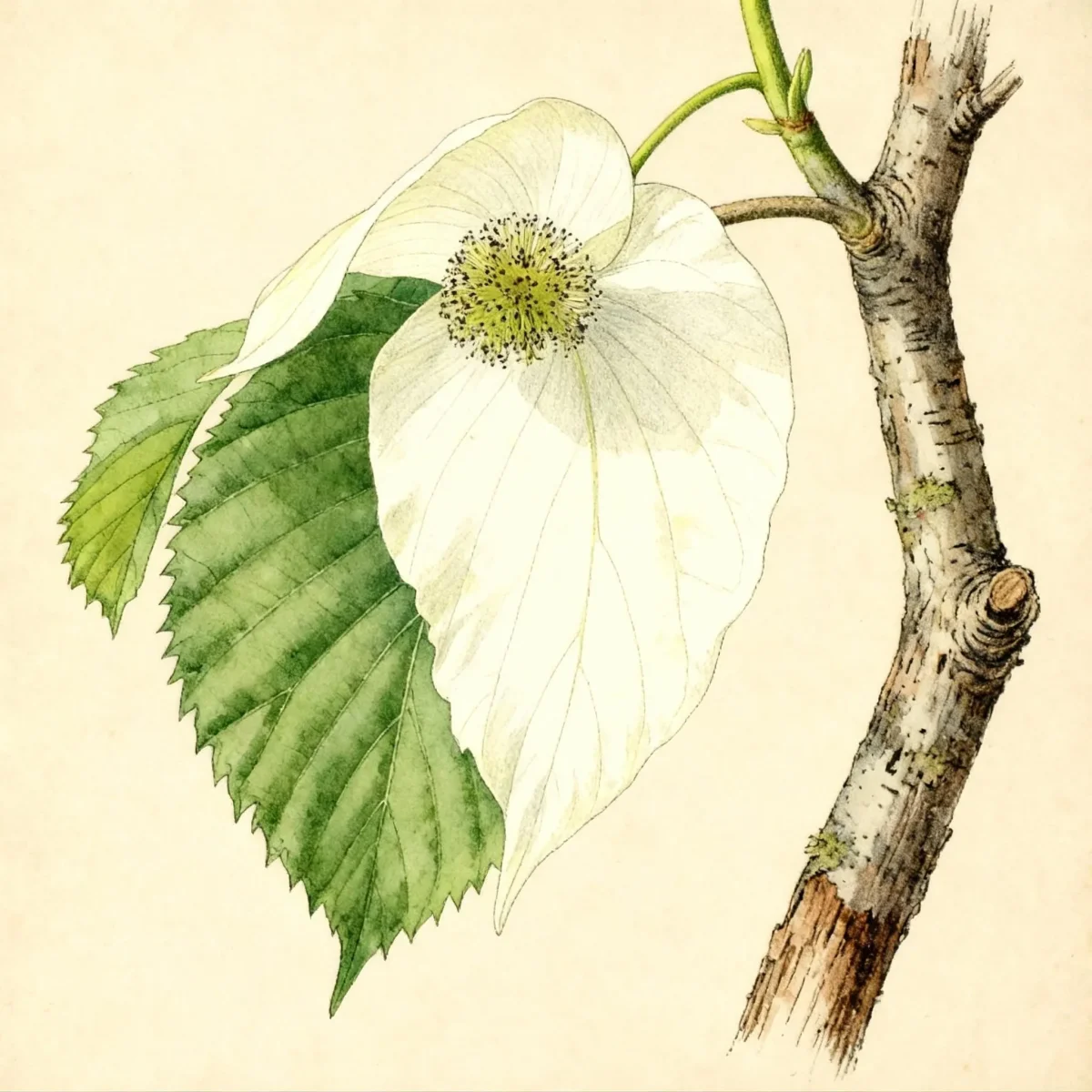Dove tree (Davidia involucrata)