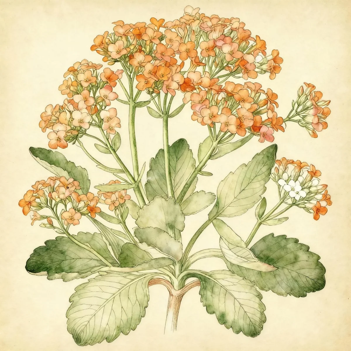 Kalanchoe (Kalanchoe blossfeldiana)