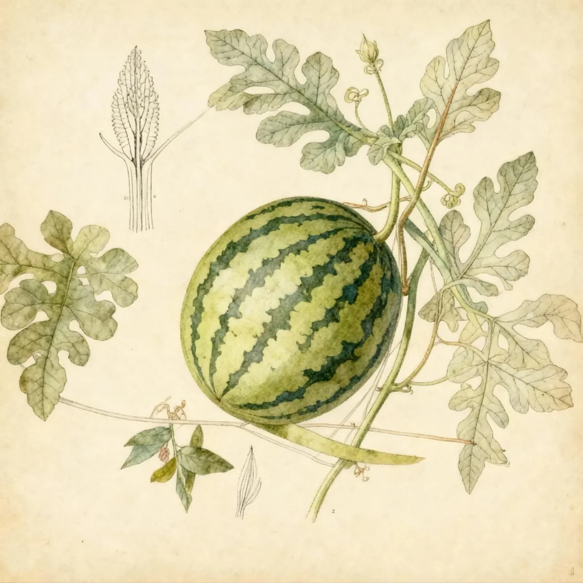 Watermelon (Citrullus lanatus)