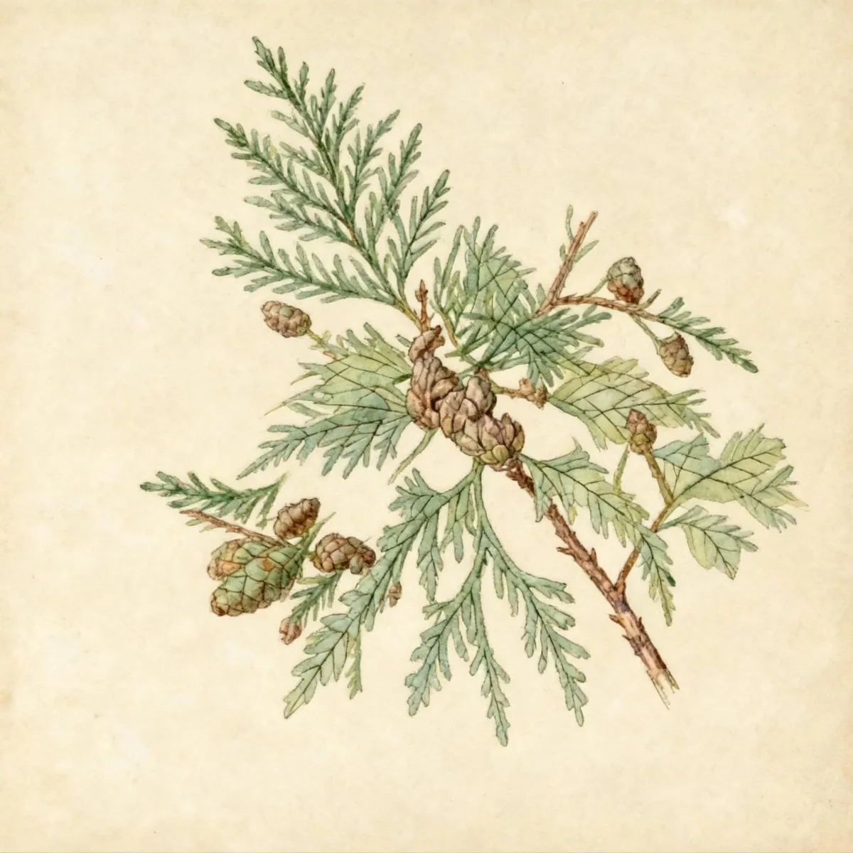 American arborvitae
