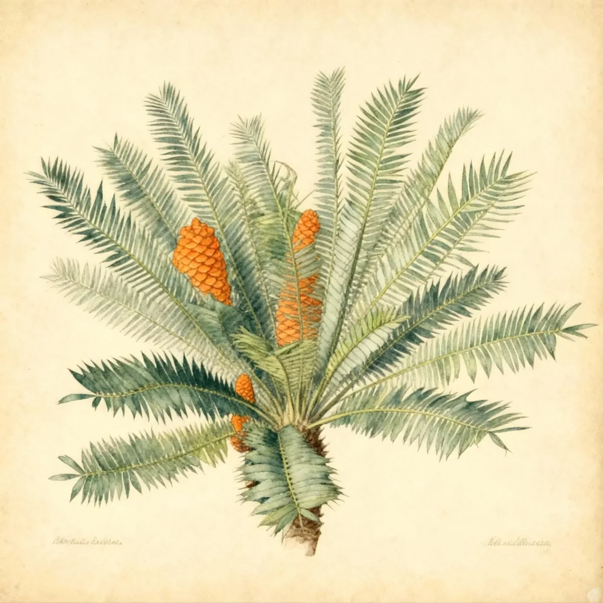Prickly cycad