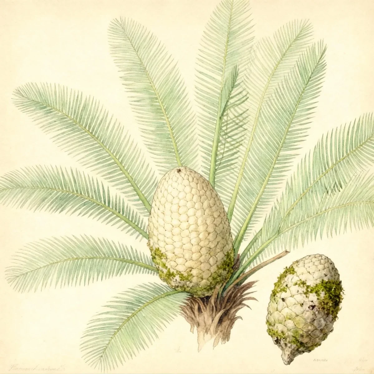 Cycad (Dioon edule)