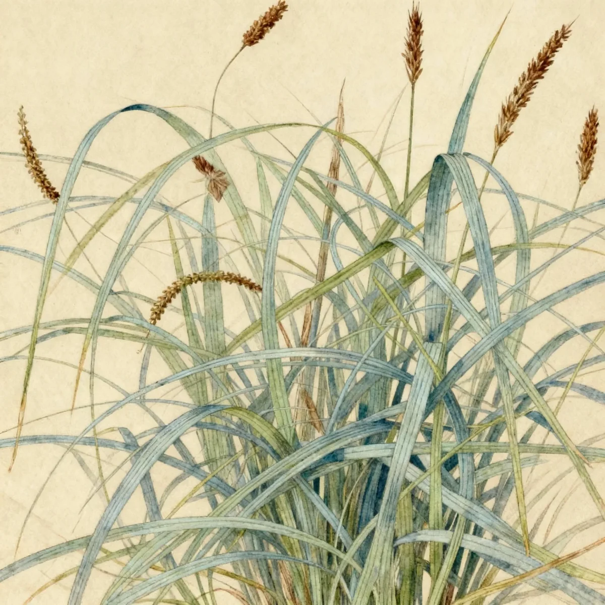 Blue green sedge (Carex flacca)