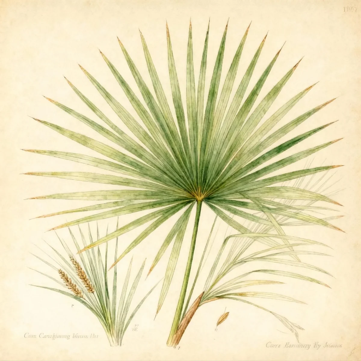 Palm sedge (Carex muskingumensis)