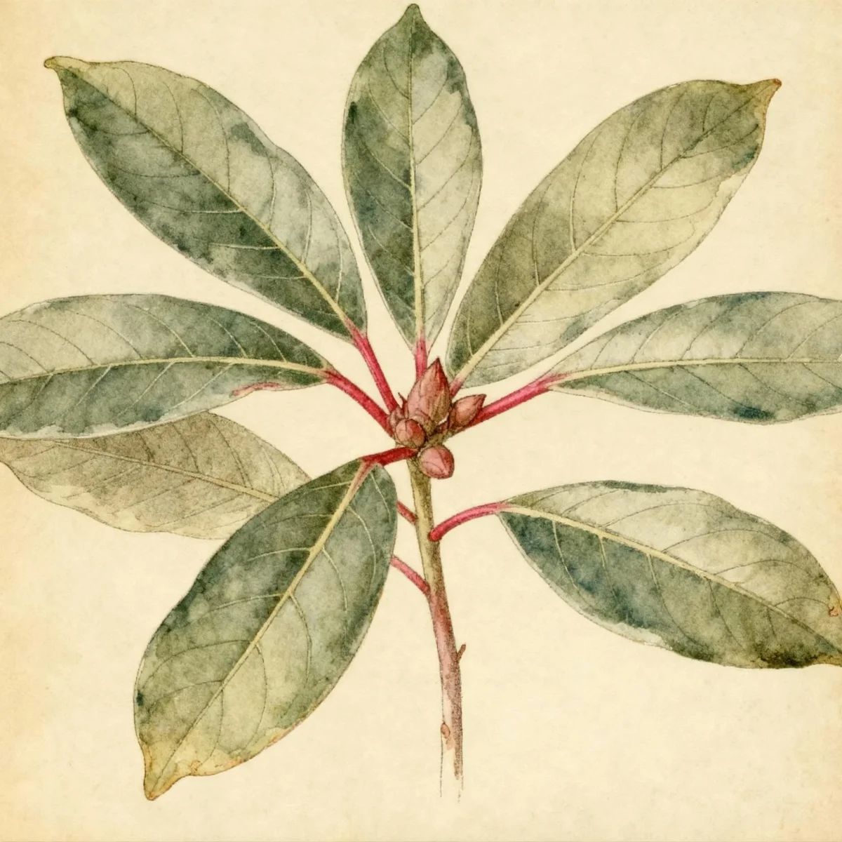 Daphniphyllum (Daphniphyllum macropodum)