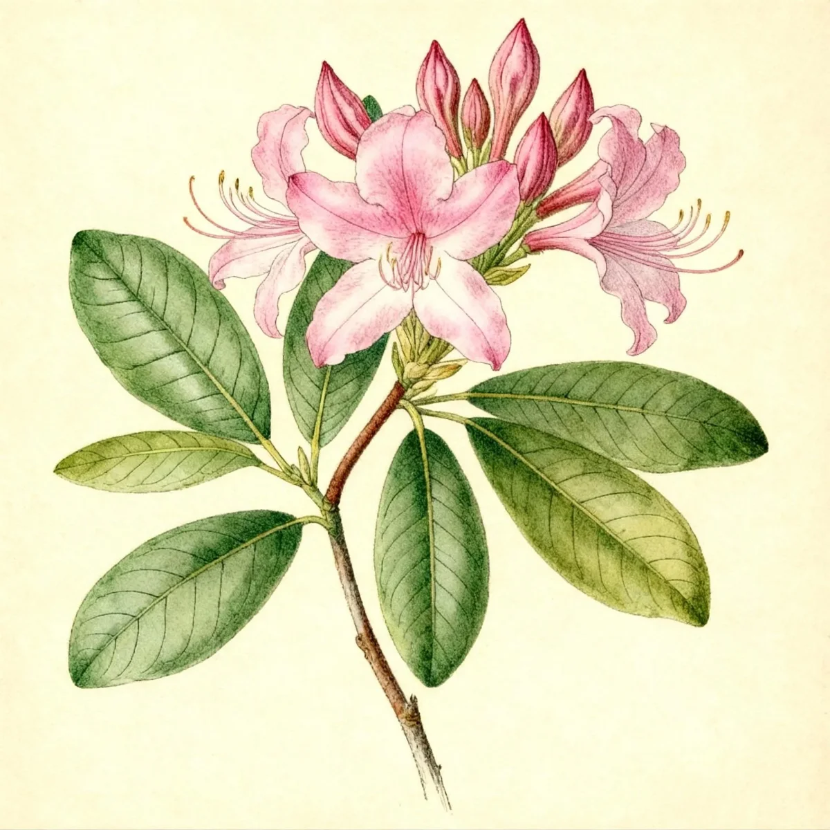 Roseshell azalea