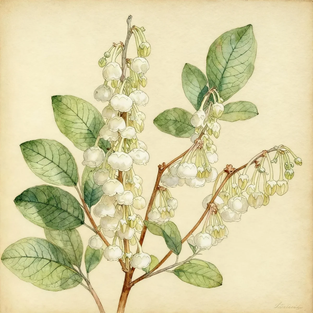 Dusty zenobia (Zenobia pulverulenta)