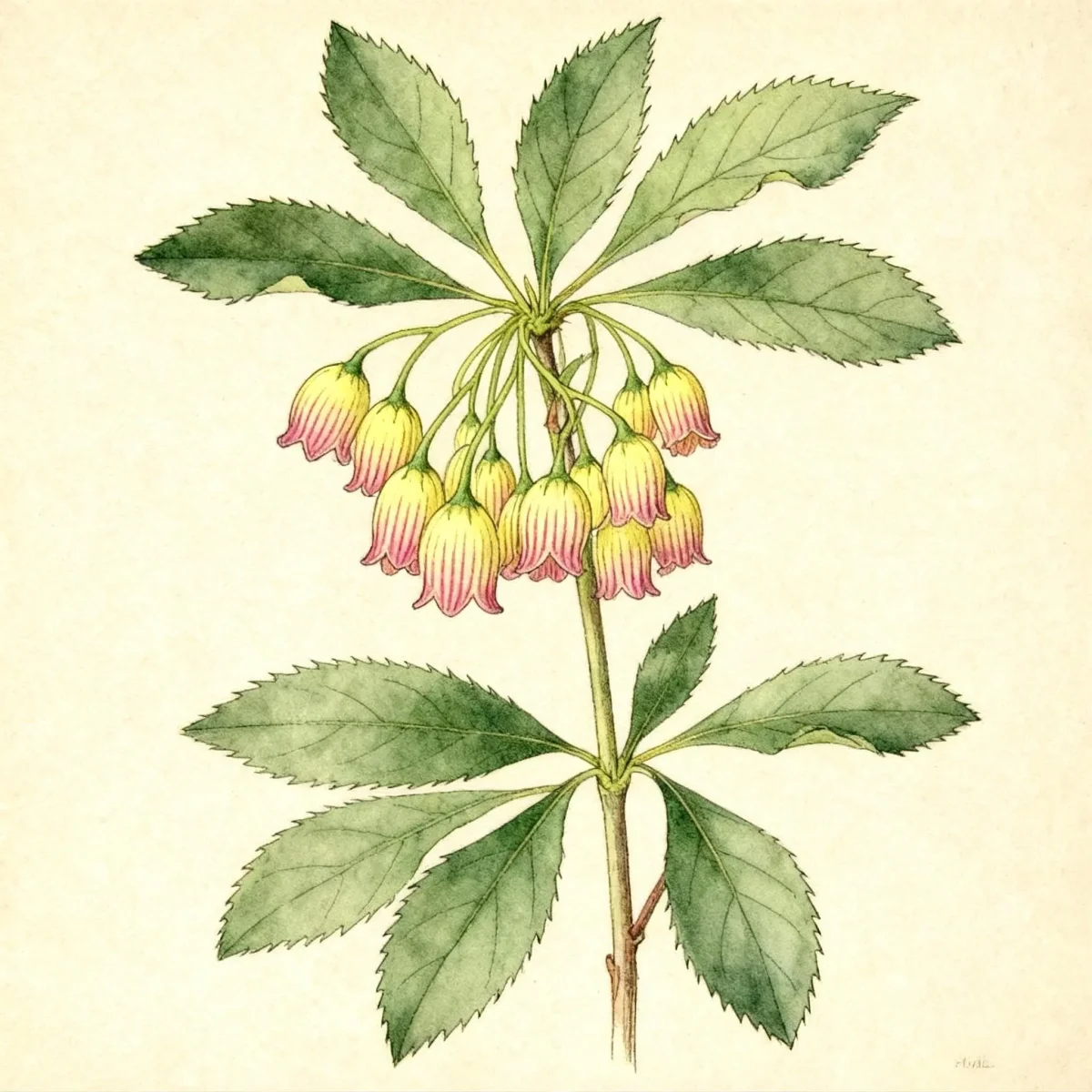 Furin-tsutsuji (Enkianthus campanulatus)