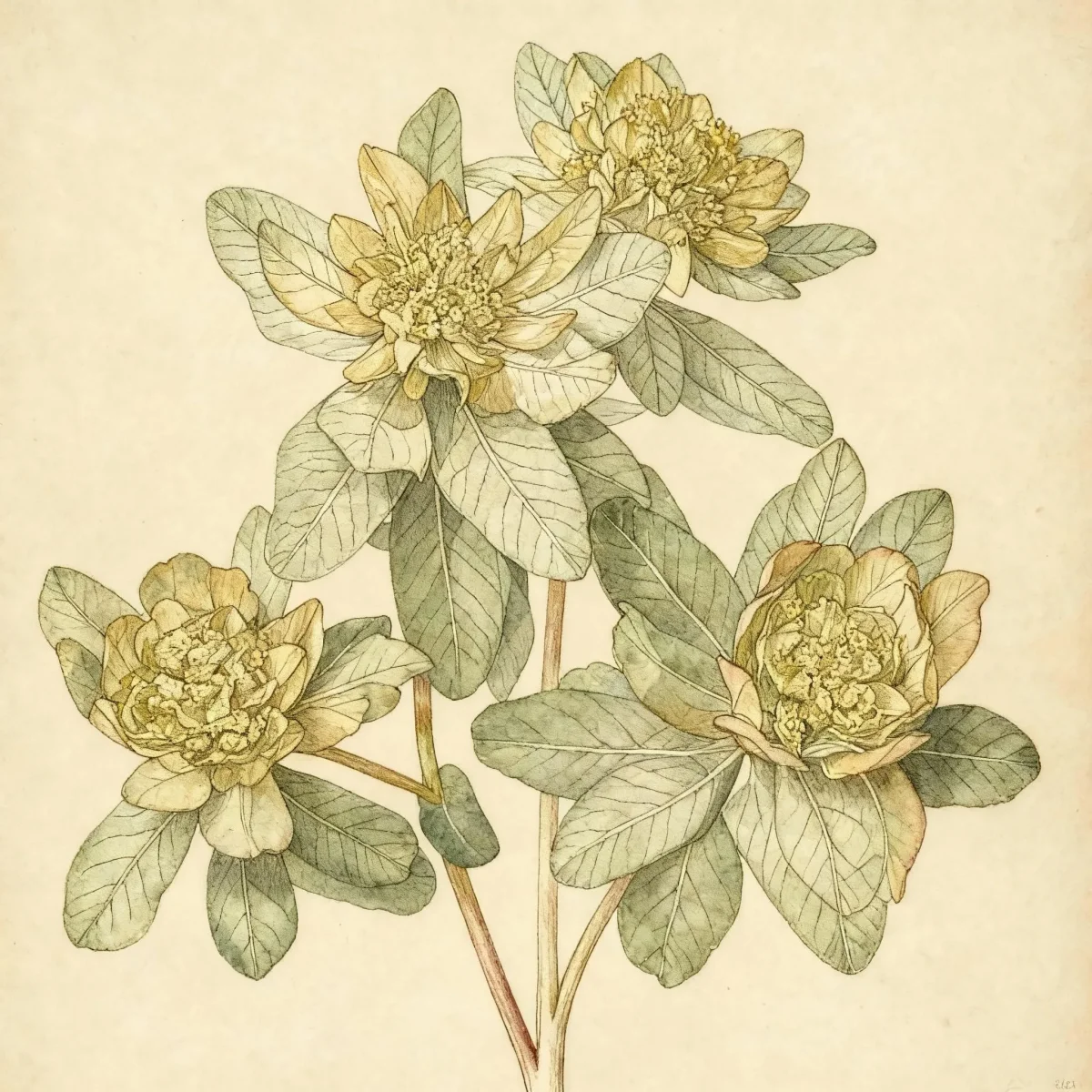 Cushion spurge (Euphorbia polychroma)