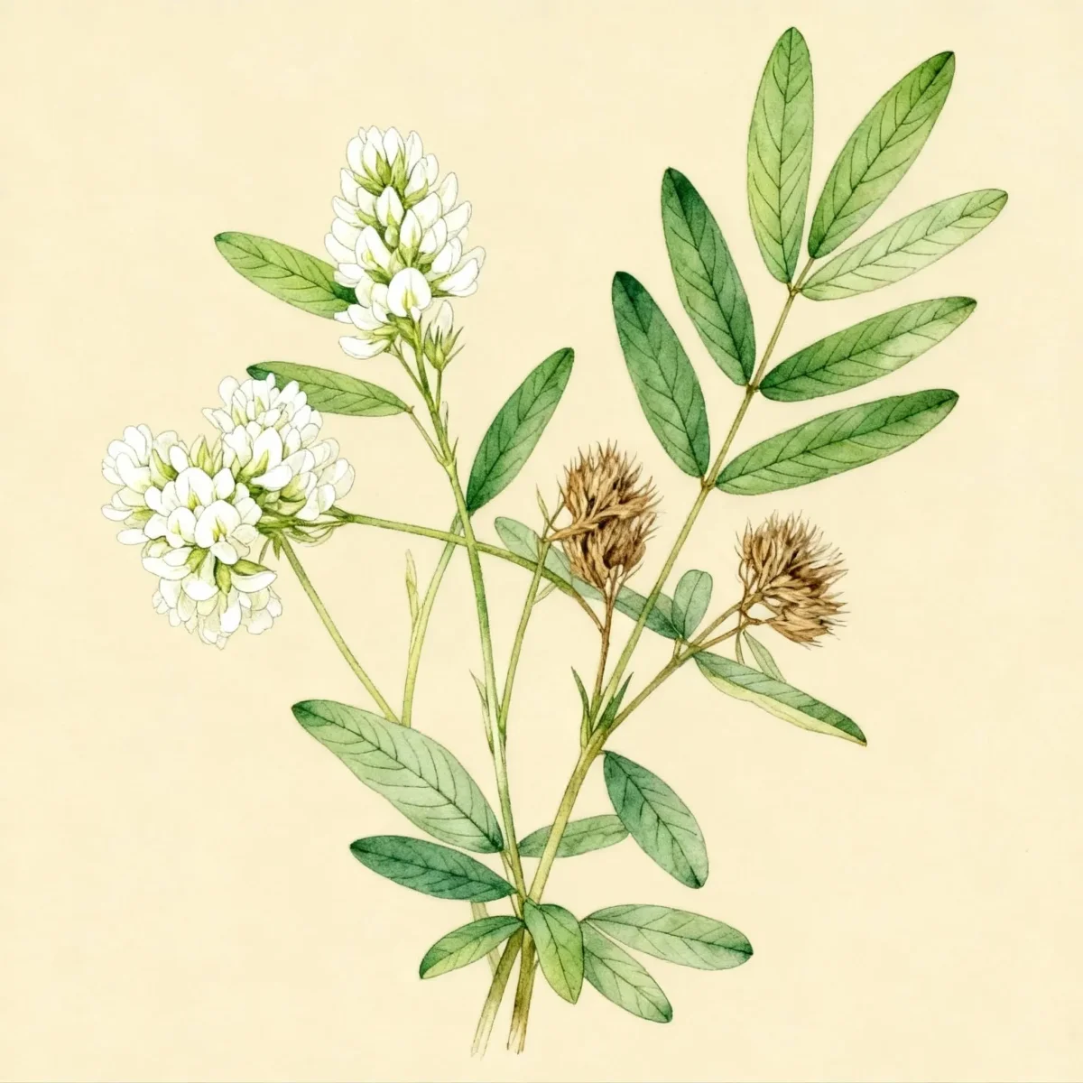 Bush clover (Lespedeza capitata)