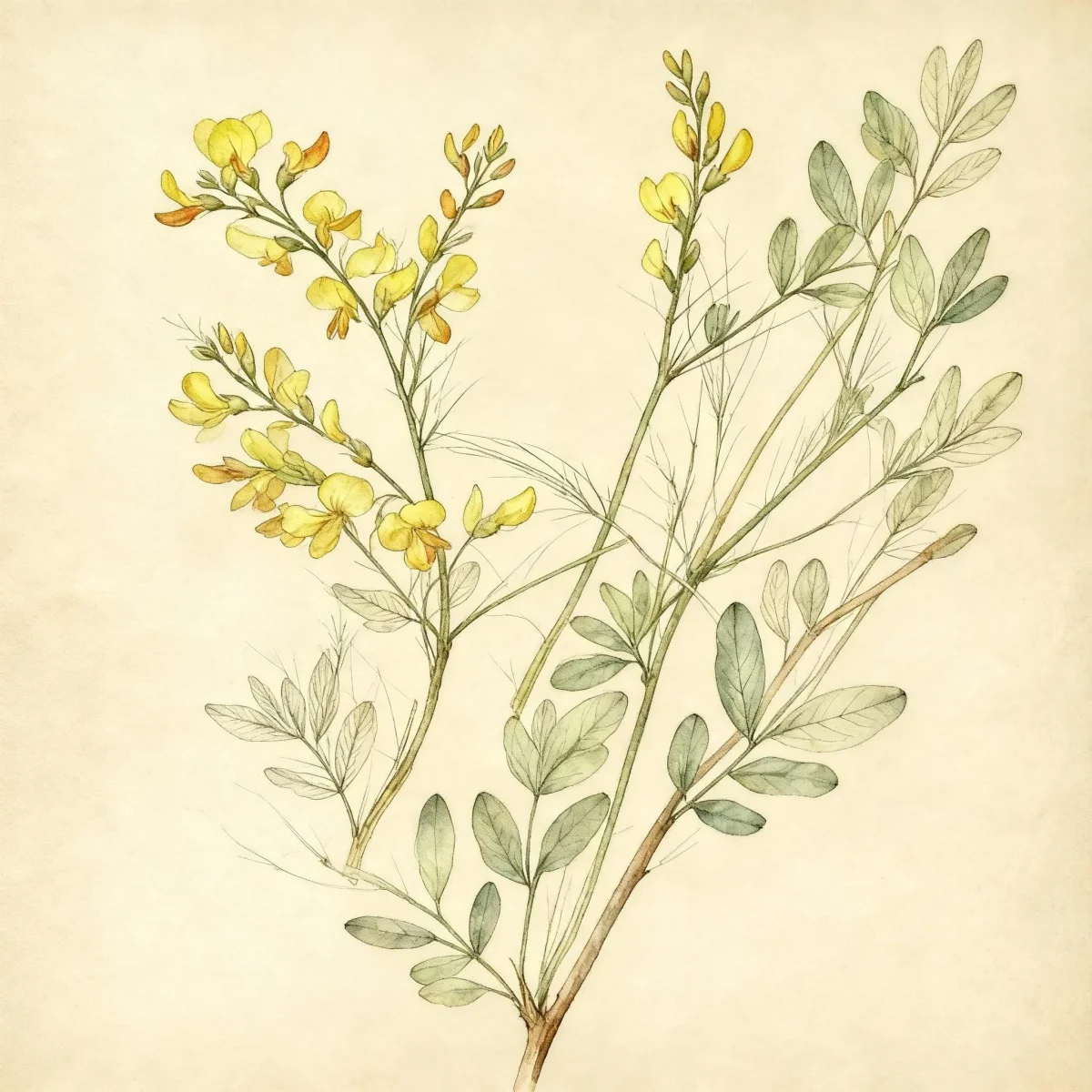 Scotch broom (Cytisus scoparius)