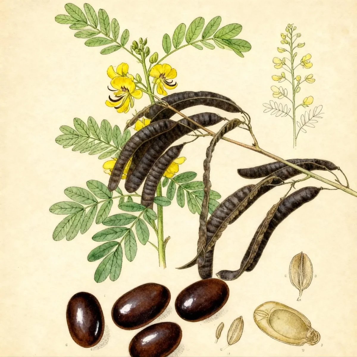 Wild senna (Senna marilandica)