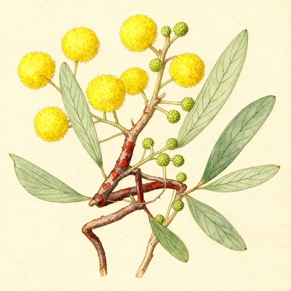 Black cat claw (Acacia redolens)