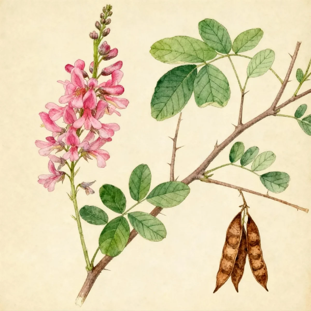 Chinese indigo (Indigofera amblyantha)