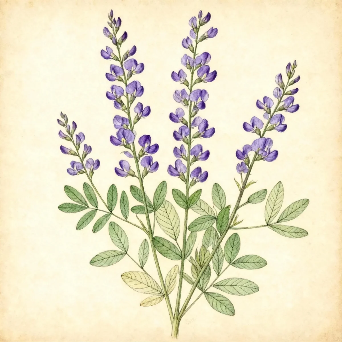 Blue false indigo