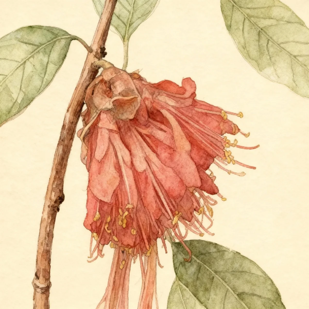 Brownea (Brownea coccinea subsp. capitella)