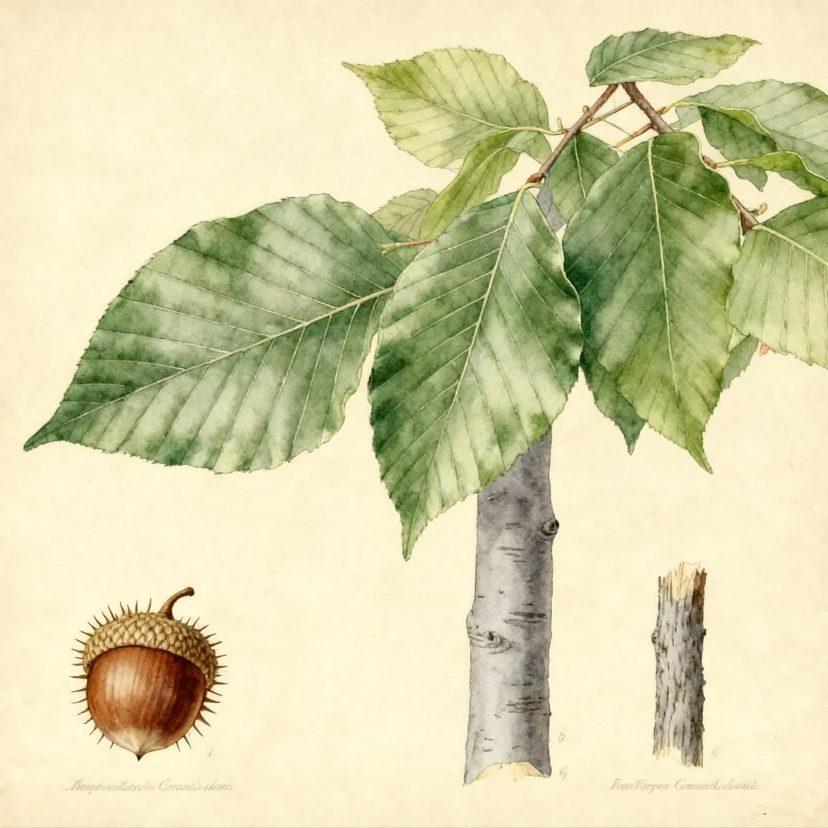 American beech (Fagus grandifolia)