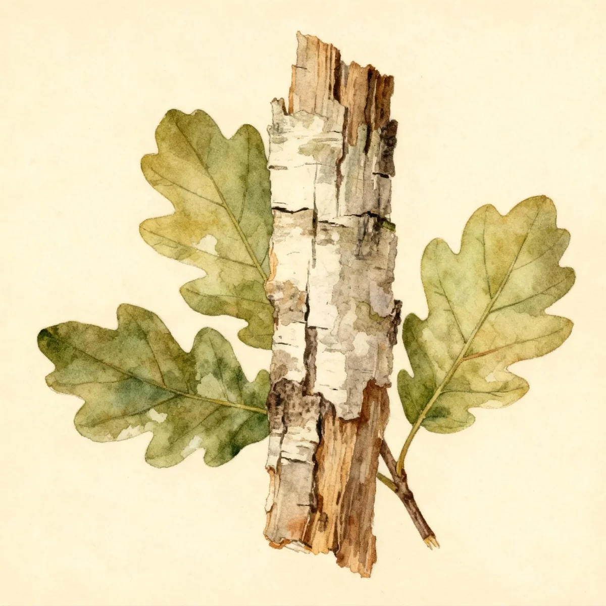Oriental white oak (Quercus aliena)