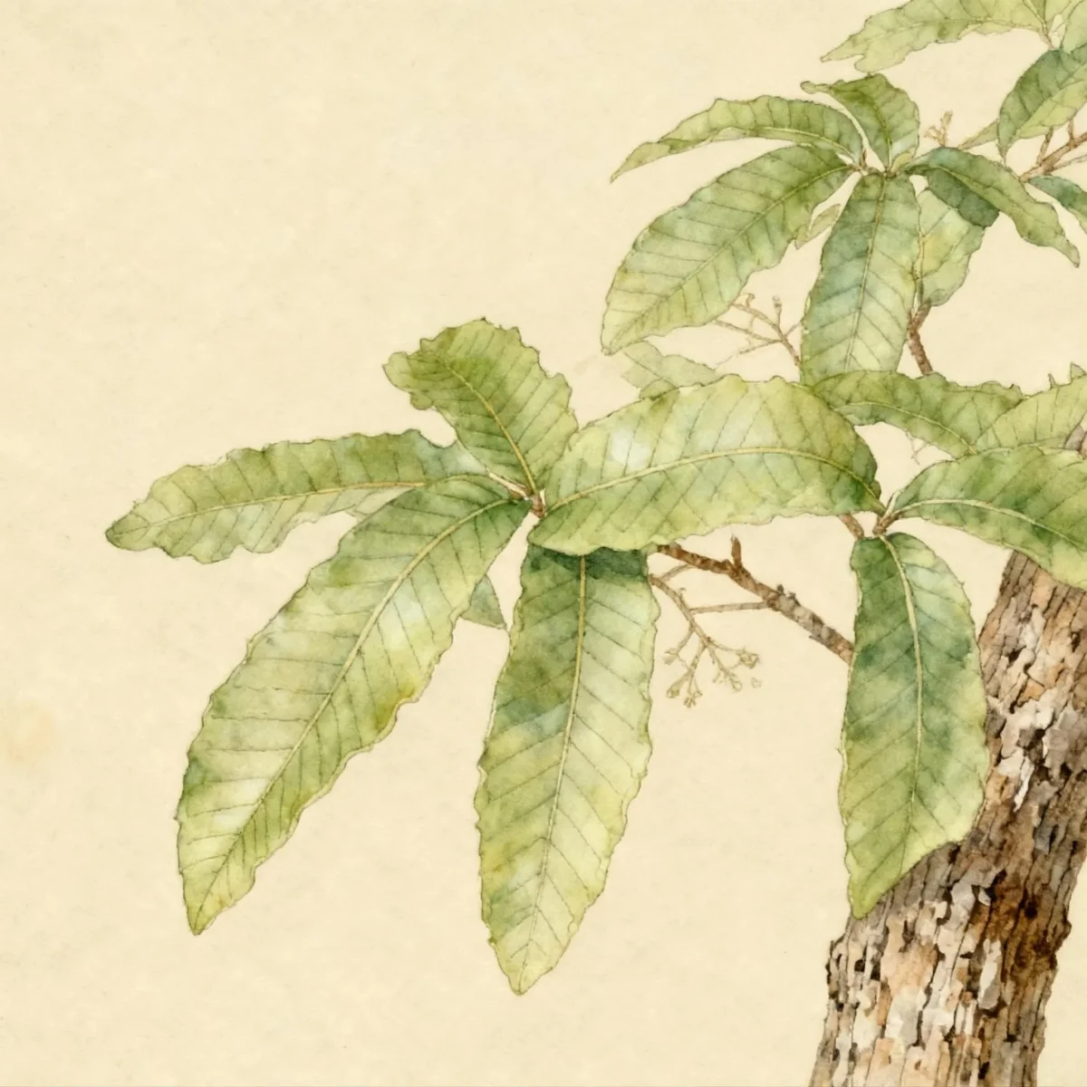 Chinese cork oak (Quercus variabilis)